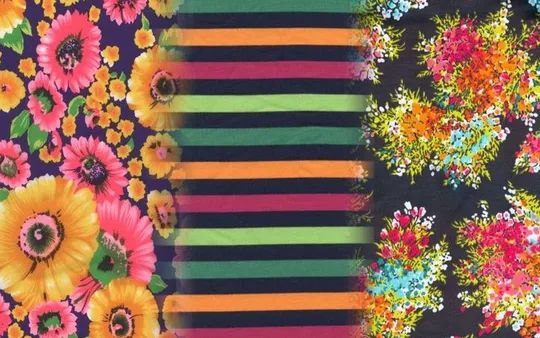 Tejidos elásticos para baño y corsetería, poliéster, algodón y seda