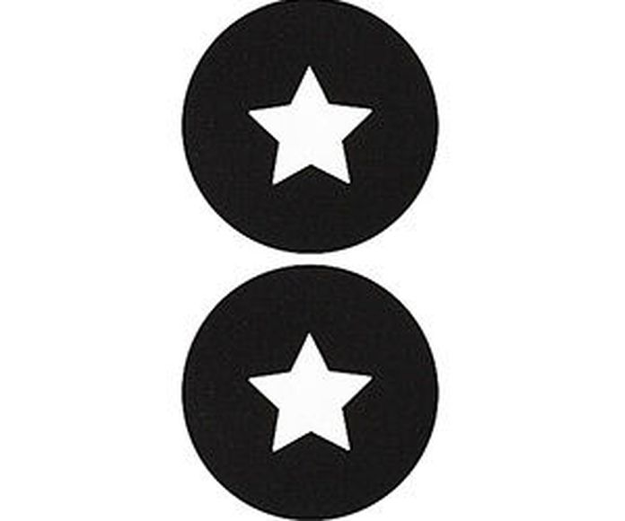 Pezoneras forma círculo con estrella central pequeña: Tienda Erótica Mistery de Tienda Erótica Mistery
