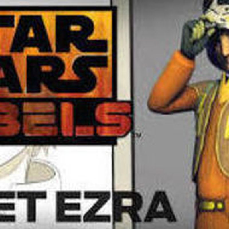 STAR WARS REBELS - EZRA Y EL PILOTO 