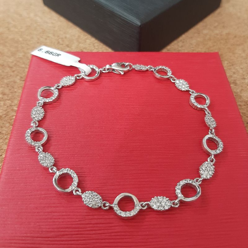 Pulsera oro blanco: Catálogo de Joyería Izquierdo