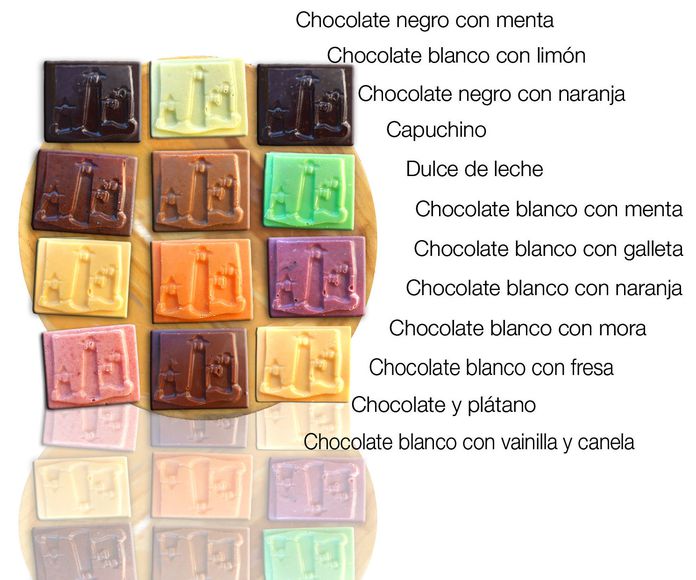 Surtido de mini tabletas gourmet granel: Nuestros productos de Chocolates Sierra Nevada