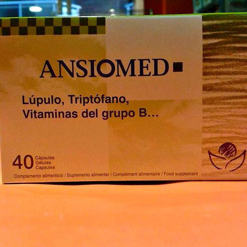 Ansiomed 40 cápsulas: Cursos y productos de Racó Esoteric Font de mi Salut