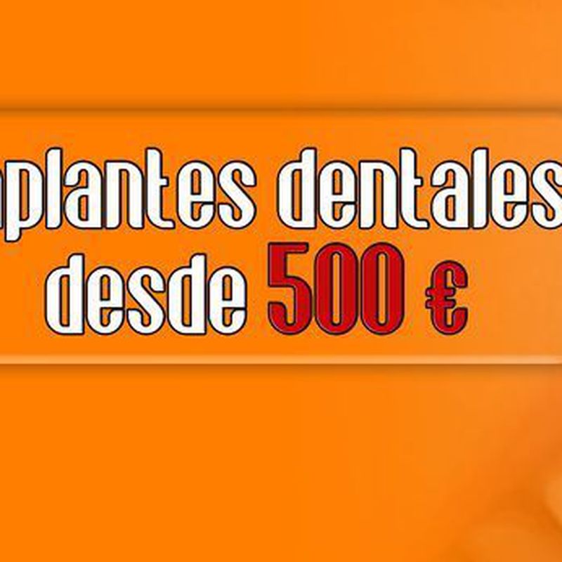 IMPLANTES DENTALES DESDE 500 €: Servicios de Clínica Implanteoral Milladoiro