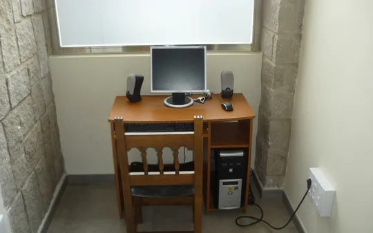 Zona de internet de nuestro hotel en Cáceres