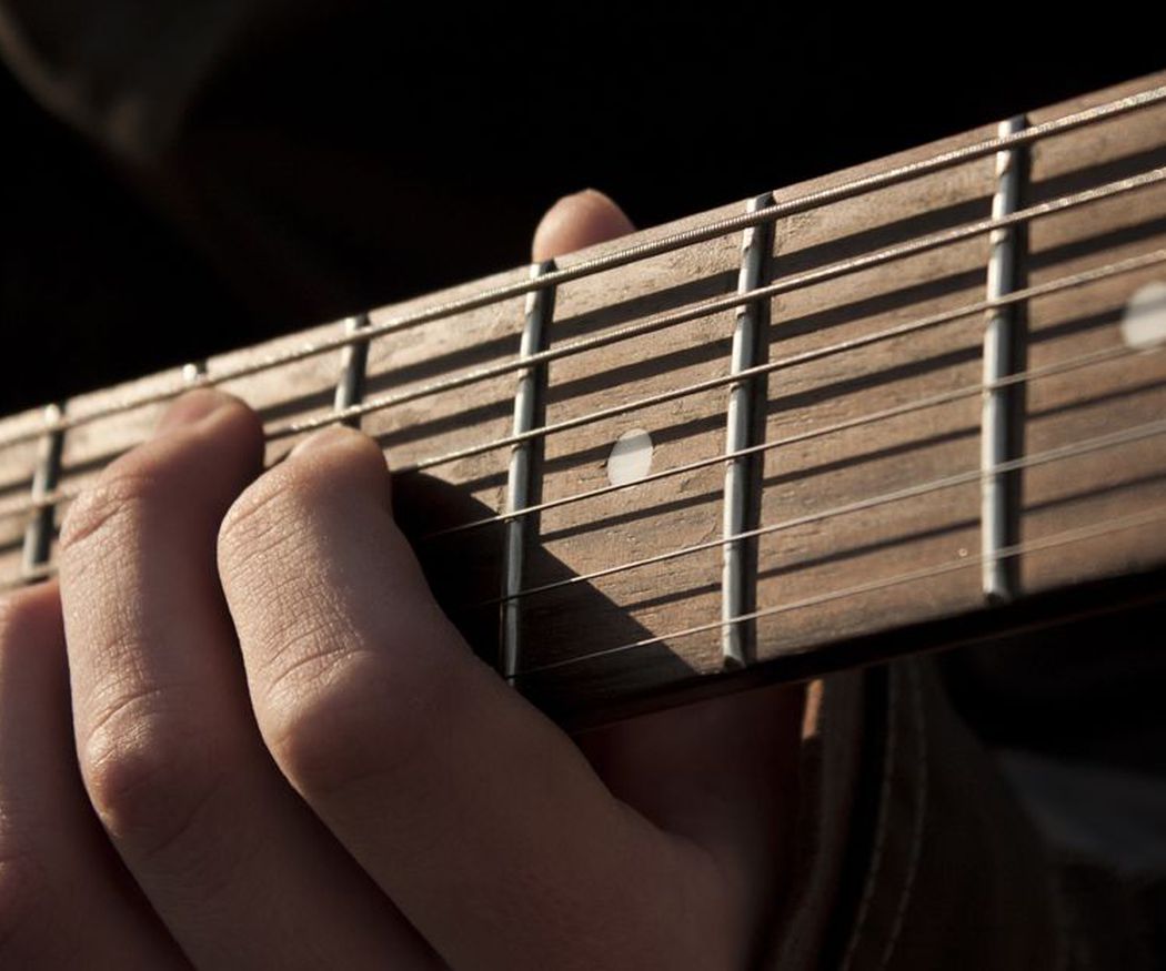 La concentración del músico