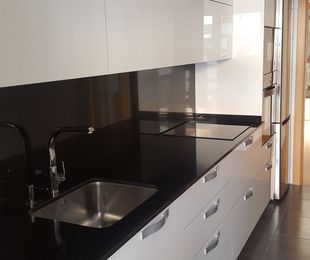 Cocina modelo Rey blanco brillo