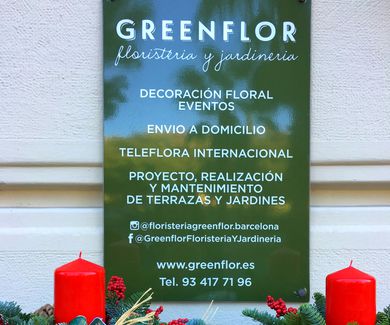 Greenflorbcn *centros de mesa para fin de año*