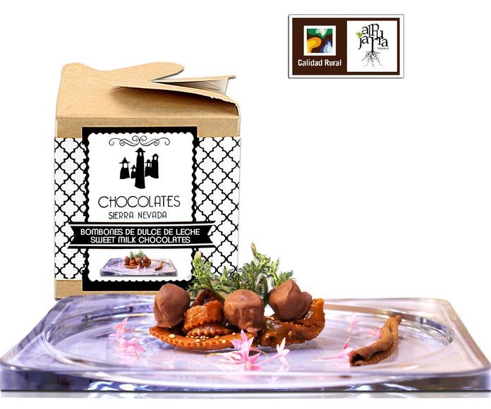 Bombones dulce de leche: Nuestros productos de Chocolates Sierra Nevada
