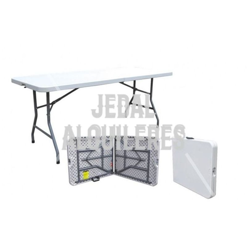 MESA RECTANGULAR MALETA : Catálogo de Jedal Alquileres