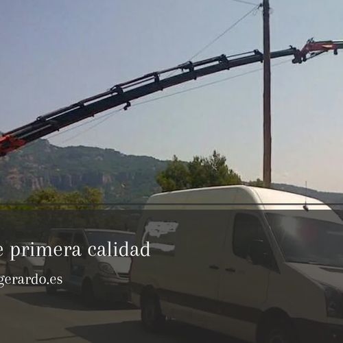 Alquiler camiones grua Pontevedra | Transgrúas Gerardo