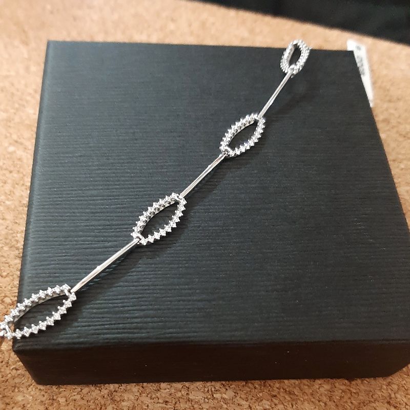 Pulsera oro blanco: Catálogo de Joyería Izquierdo