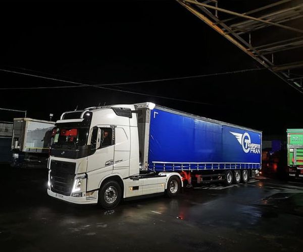 Transporte de mercancías por carretera en La Palma: Transportes Fran