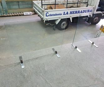 Vidrios con decoración grabada transparente: Servicios de Cristalería La Herradura