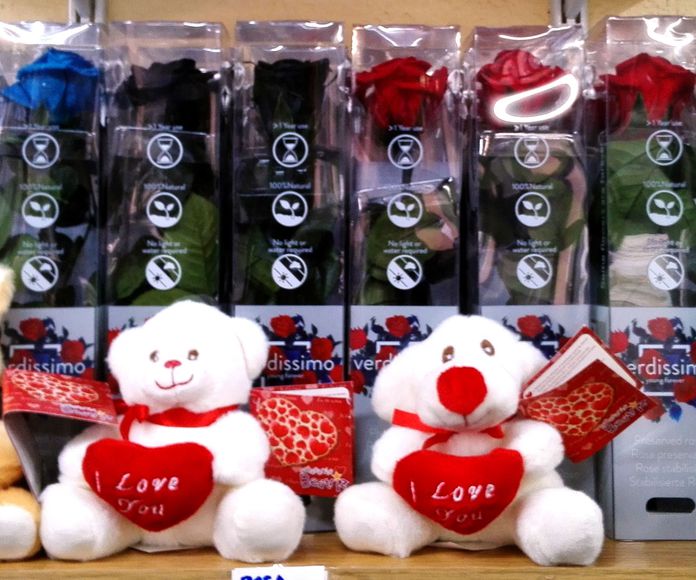 Peluches, animales "I Love You"