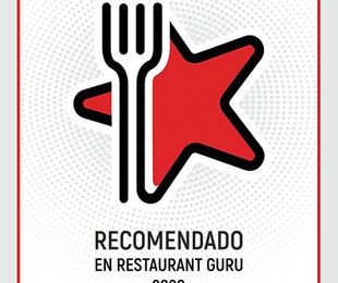 Recomendado por Restaurant Guru 2020
