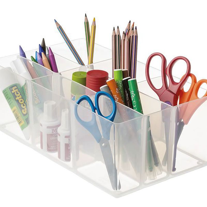 Bandejas de plástico, papeleras y portalápices: Productos de Carlin Distribución Aragón