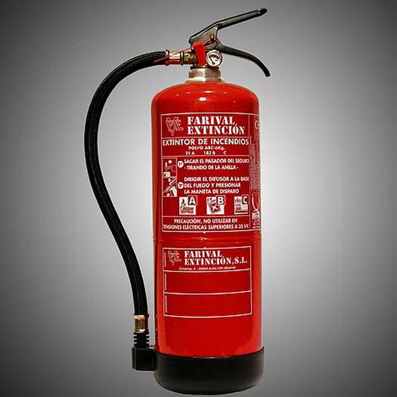 Extintor Carro 50 KG  Extintores contra incendios