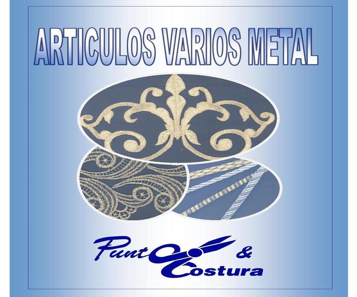 Artículos Varios Metal: Catálogo de Punto & Costura