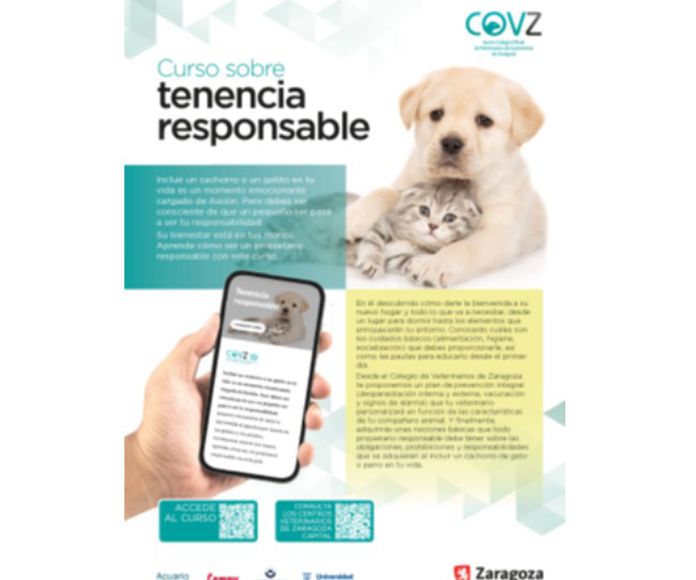 Curso de Tenencia Responsable de Mascotas en Zaragoza