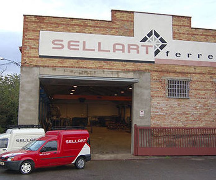 *Carpintería metálica Artesa de Segre,puertas mecanizadas en Artesa de Segre|Sellart Ferrera