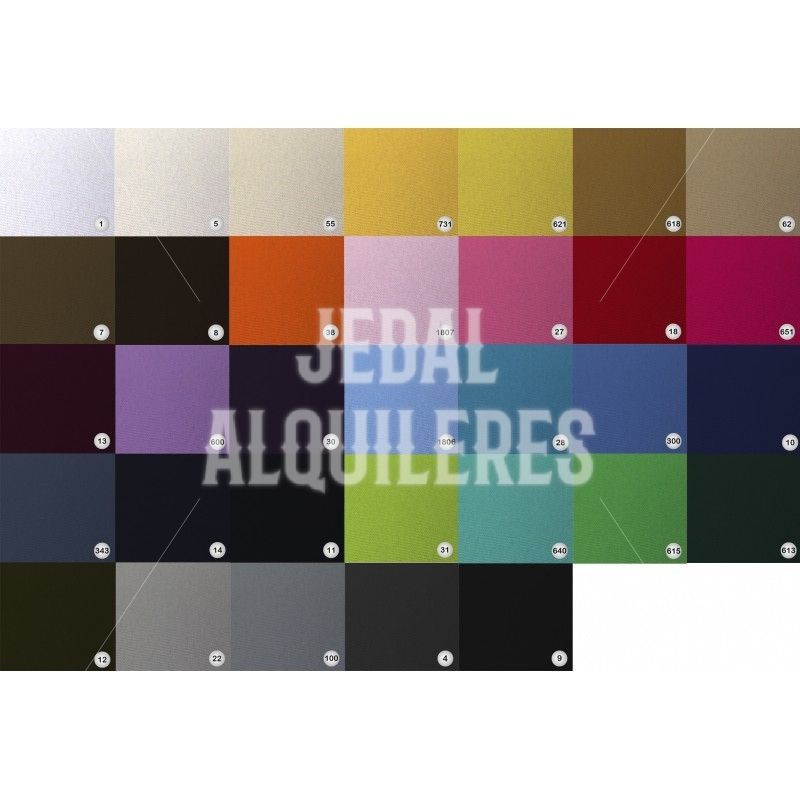 Cubremantel mesa rectangular: Catálogo de Jedal Alquileres