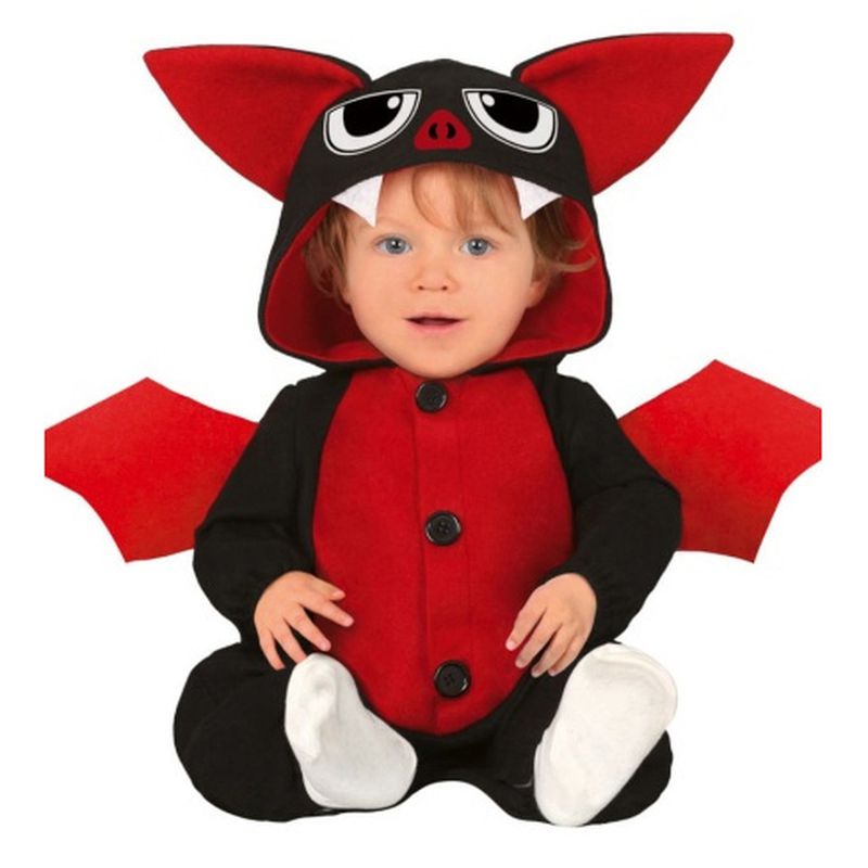 Disfraz murciélago rojo bebé