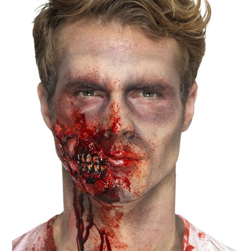 Maquillaje FX mandíbula zombie
