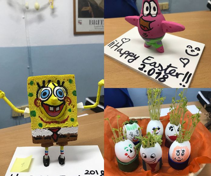 Winners 2018 Easter egg competition
