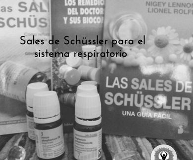Sales de Schüssler para el sistema respiratorio