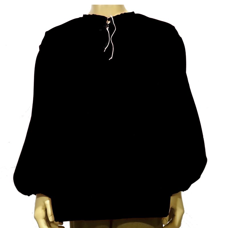 Camisa medieval-Negra