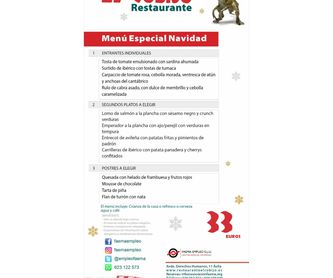 HAMBURGUESAS Y BOCADILLOS: Carta y Menús de Restaurante El Cobijo