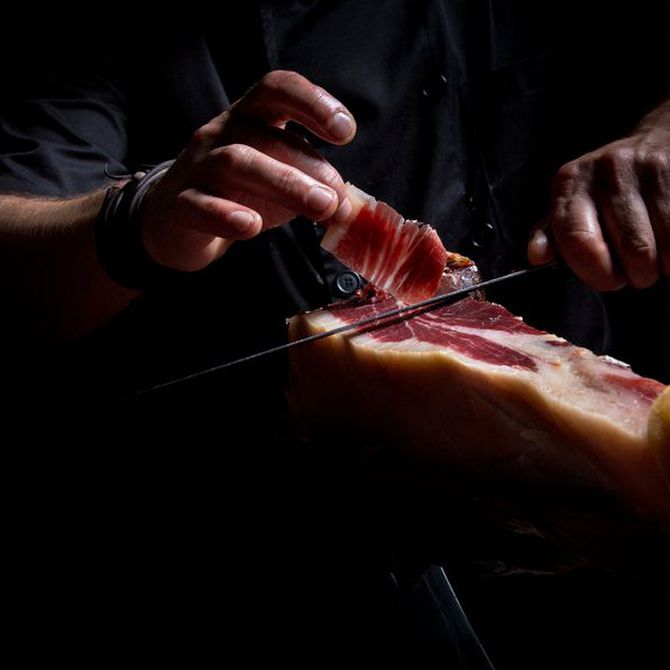 Cómo cortar bien un jamón