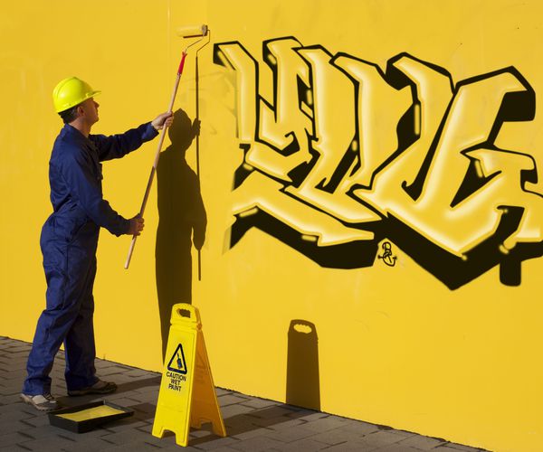 Limpieza de graffitis