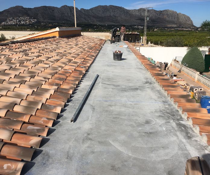 Restauración de fachadas y tejados: Servicios de Multiservicios DyD