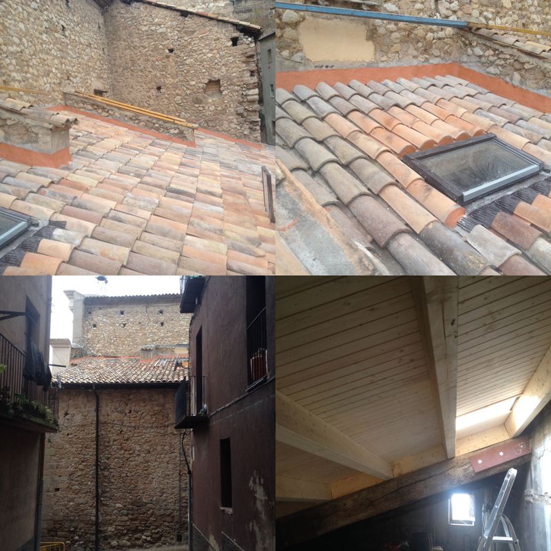 Rehabilitación de fachadas, cubiertas y edificios: Servicios de Bergistania Obres i Projectes