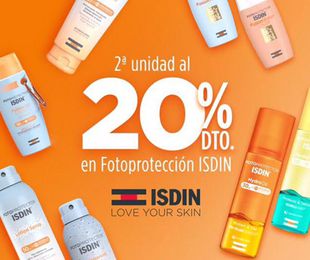 Promoción  Fotoprotección ISDIN
