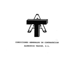 Condiciones Generales de Contratación, Aluminios Tascon