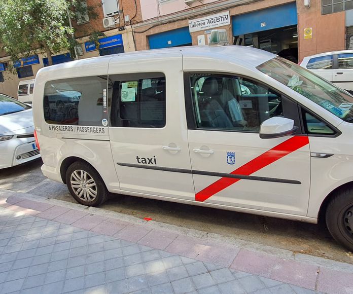 Taxi de 6 plazas Madrid