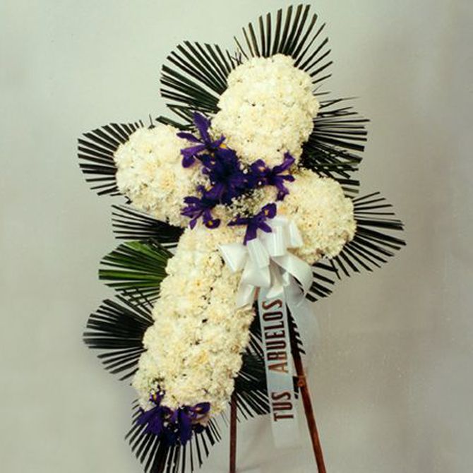 ¿Qué flores son adecuadas para coronas funerarias?