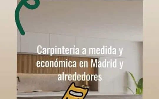 Carpintería a medida en Madrid centro