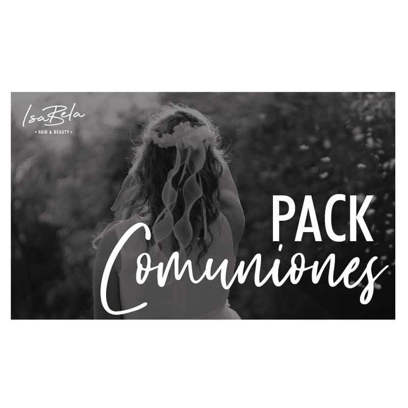 Pack comuniones: Catálogo de Isabela Hair & Beauty
