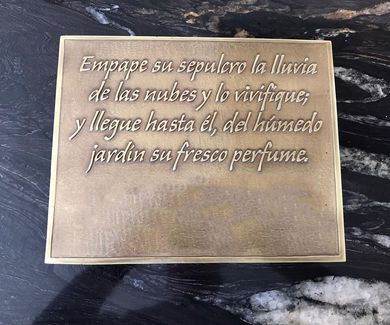 Placas conmemorativas