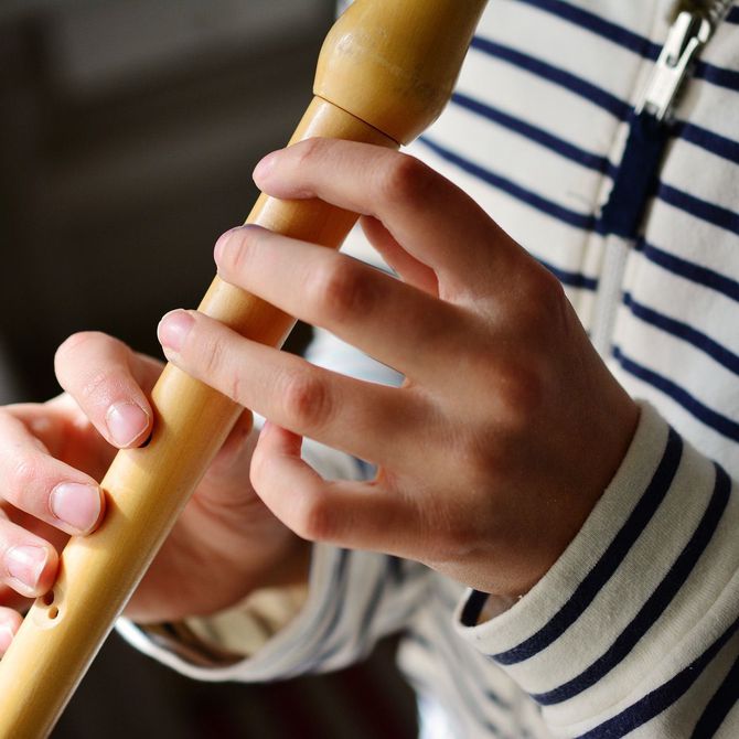Beneficios de la flauta para los niños