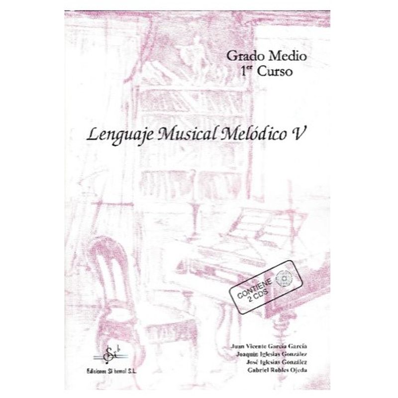 Lenguaje Musical Melodico V Grado Medio 1 curso Edit Sib: Productos y servicios de PENTAGRAMA