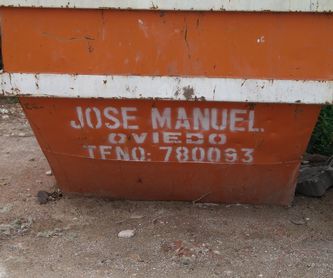 Transporte de áridos y arenas: Servicios de Contenedores José Manuel