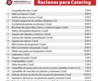 Menú Marzo: Carta y Menús de Restaurante El Cobijo