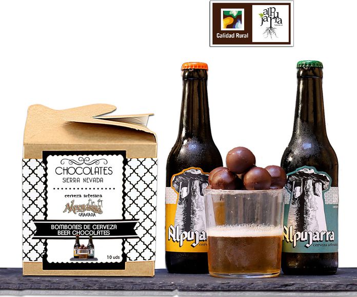 Bombones de cerveza: Nuestros productos de Chocolates Sierra Nevada