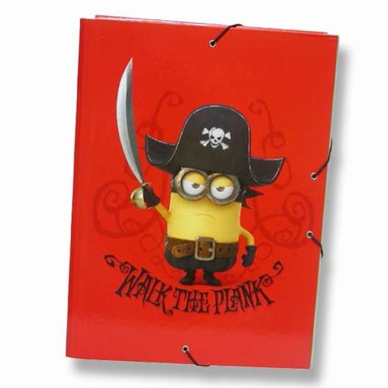 Carpeta gomas y solapas MINIONS