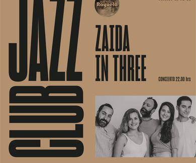 Zaida in Three este viernes en Café Teatro Rayuela