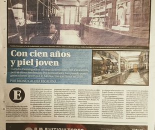 Con cien años y piel joven